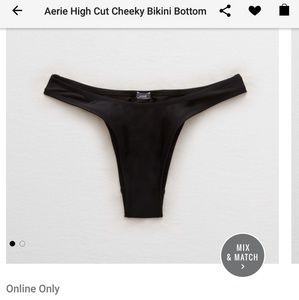Aerie High Cut Cheeky Bikini Bottom